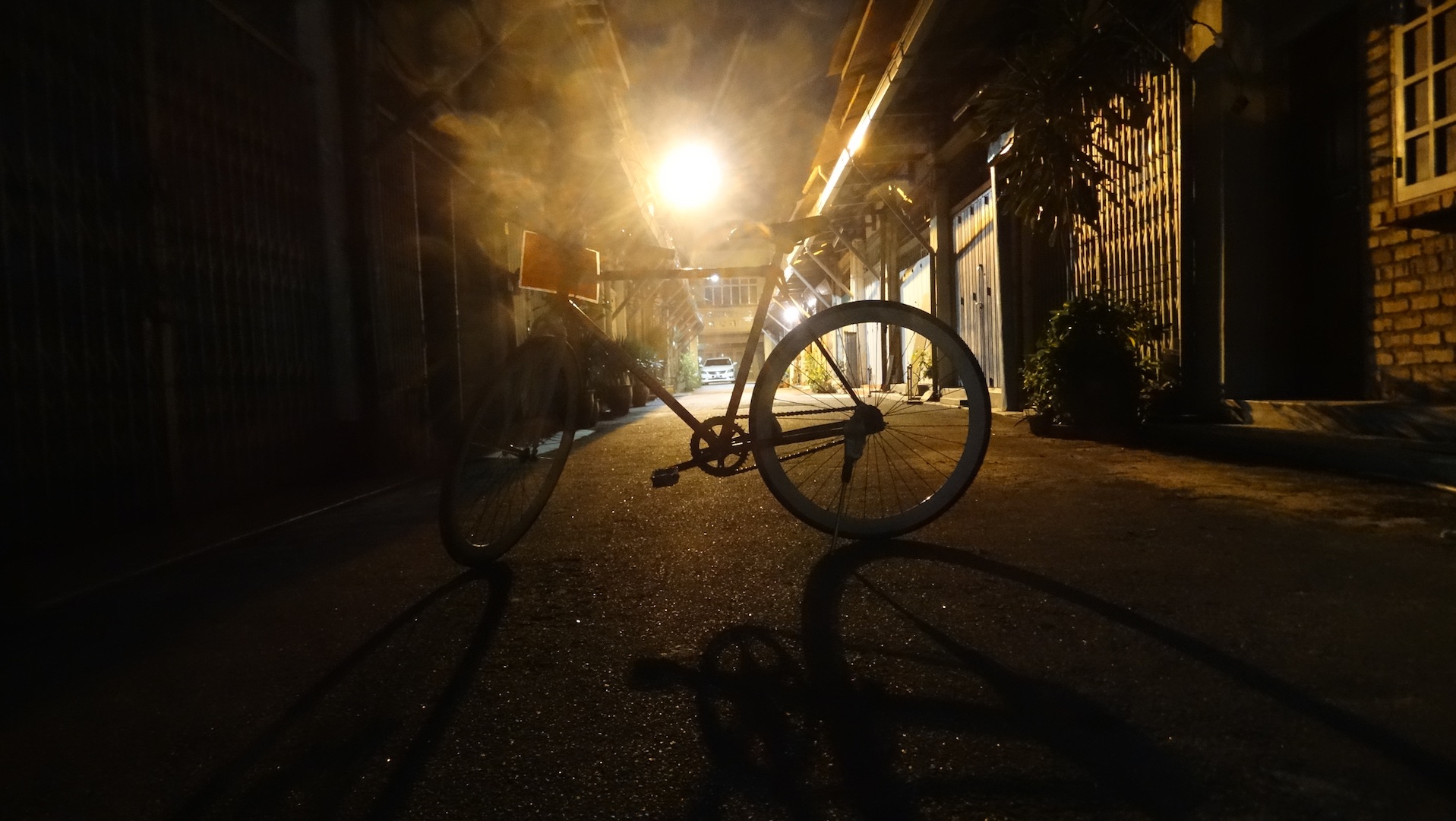 Night Cycling, Melaka, Malaysia