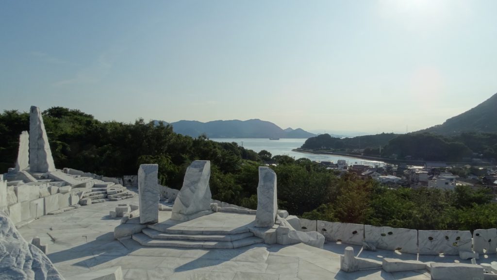 Marble structure at Kosanji Temple, Ikuchijima Island