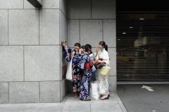 Kimonos, Kyoto, Japan