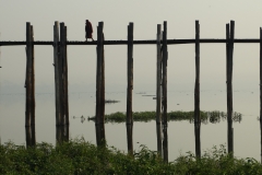 U Bein Bridge, Amarapura, Myanmar