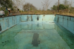 Abandoned swimming pool near Hsipaw, Myanmar