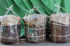 Packages at the train station, Katha, Myanmar